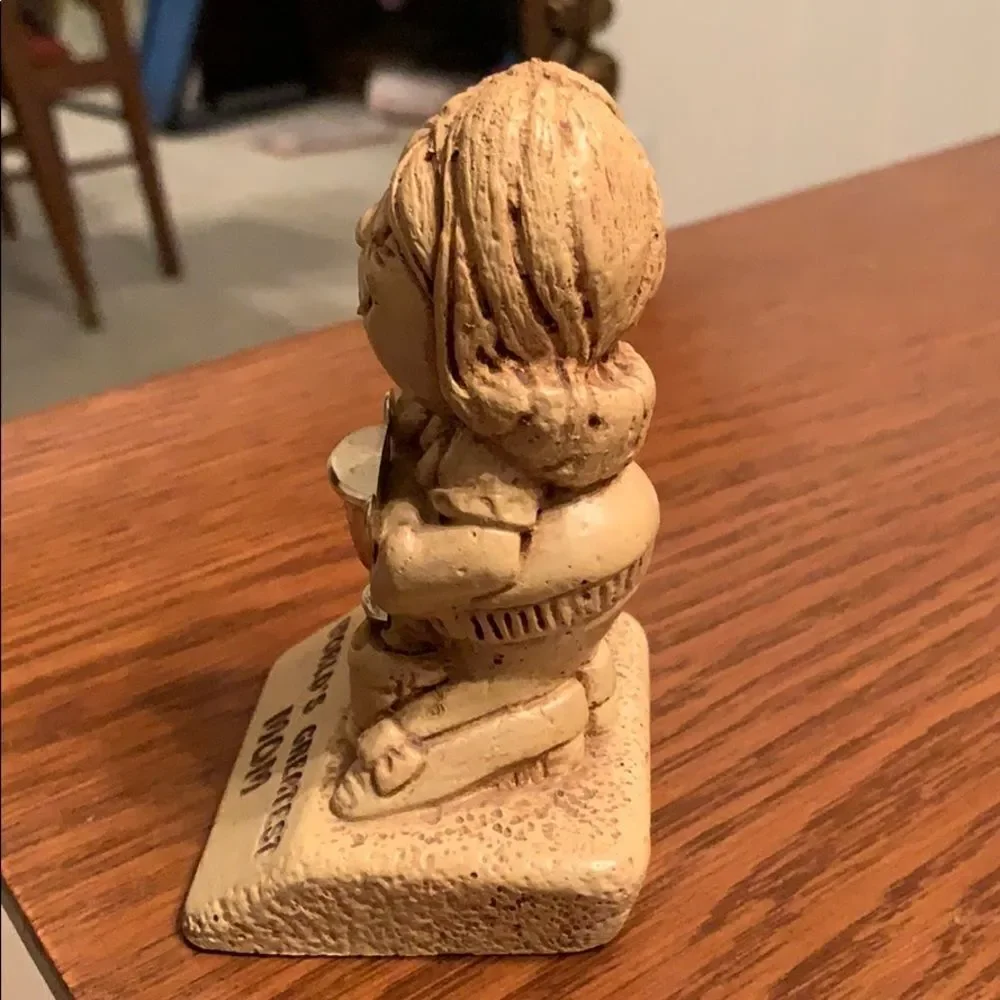 Vtg Paula 1970 “Worlds Greatest‎ Mom” small figure